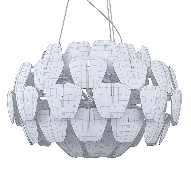 Azzardo AZ0342 3D Big Pendant 3D model image 3