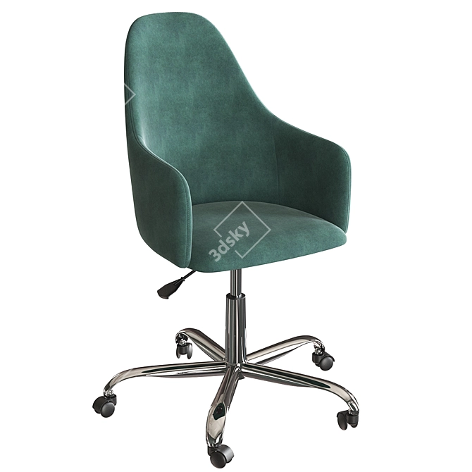 Dagny's Ergonomic Office Chair 3D model image 1