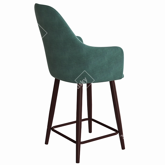 Dagny Bar Chair: Modern Elegance for Your Space 3D model image 2