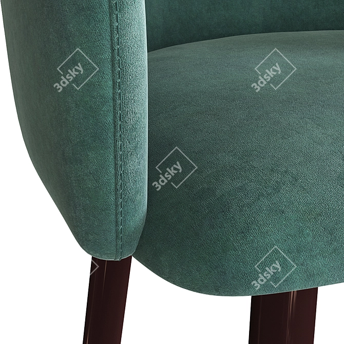 Dagny Bar Chair: Modern Elegance for Your Space 3D model image 4