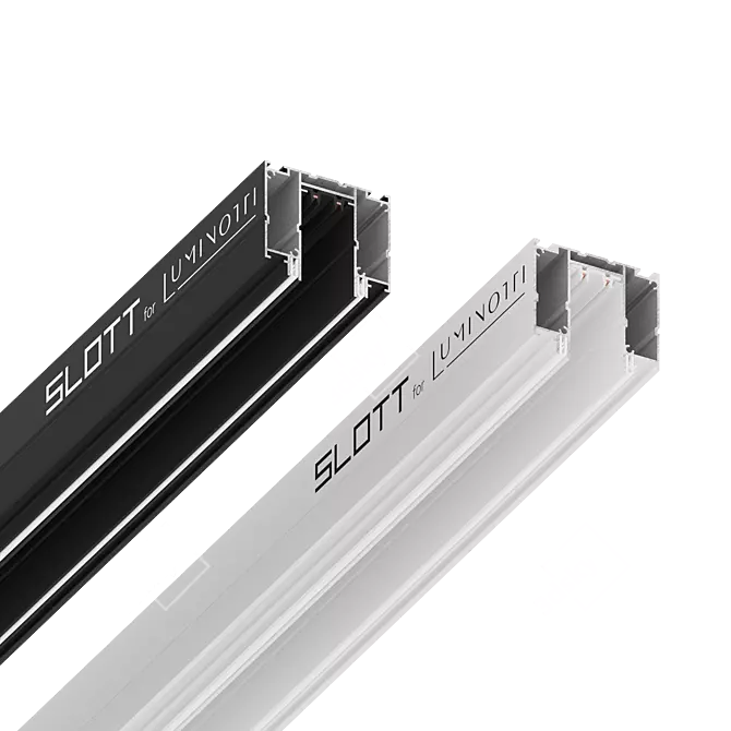 Versatile Track Lighting System 3D model image 2