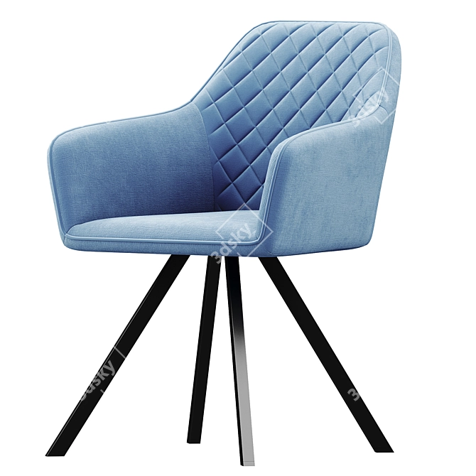 Elegant Michelle Chair: Perfect Blend of Style and Function. 3D model image 1