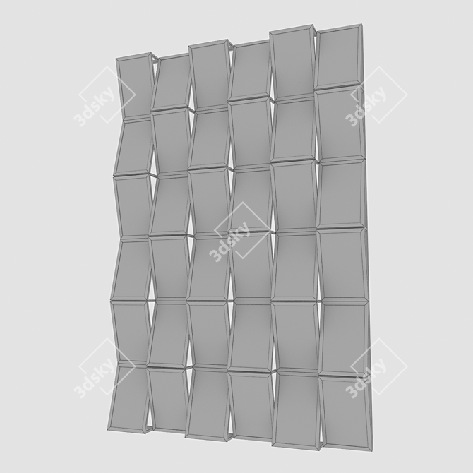 Sleek Miroir: Modern Reflection 3D model image 5