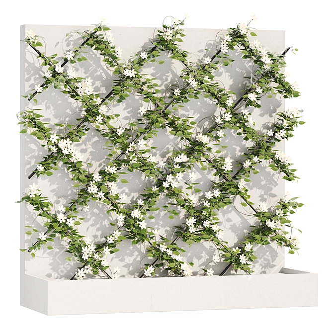 Lush Green Ivy Plant 3D model image 1