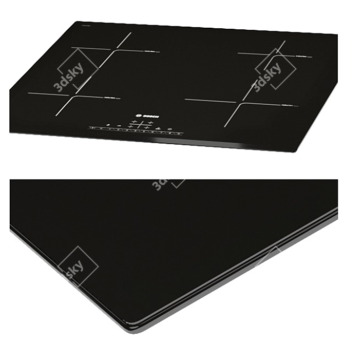 Bosch Induction Hobs Set 3D model image 3