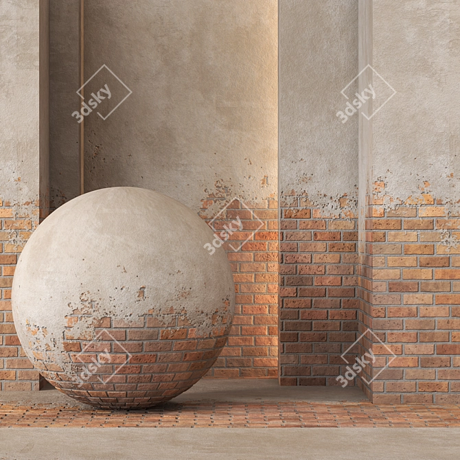 Brick Texture Bundle - 4K Seamless 3D model image 1