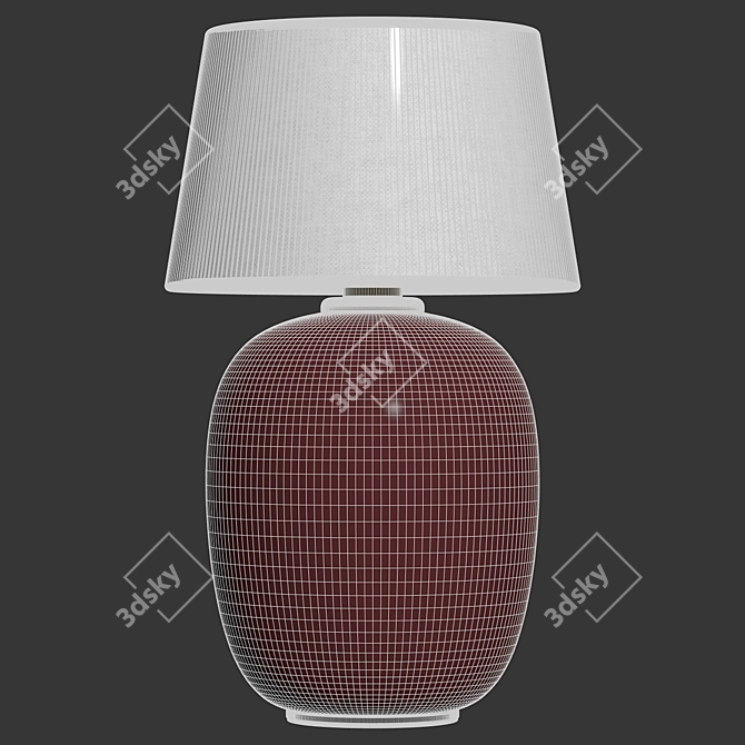 Portable Torso Table Lamp - Menu Space 3D model image 6