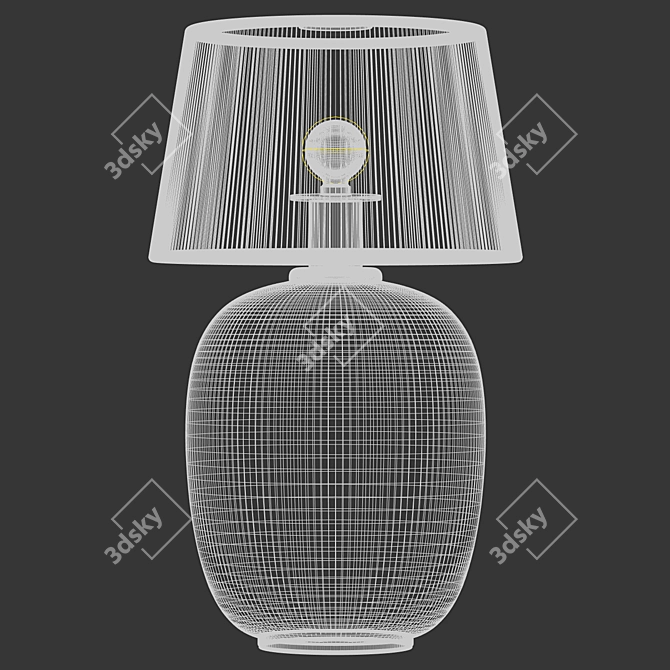 Portable Torso Table Lamp - Menu Space 3D model image 7