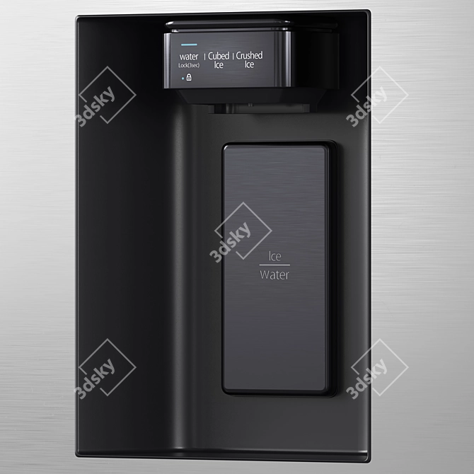 Samsung Refrigerator Collection: Innovative Cooling Solutions 3D model image 4