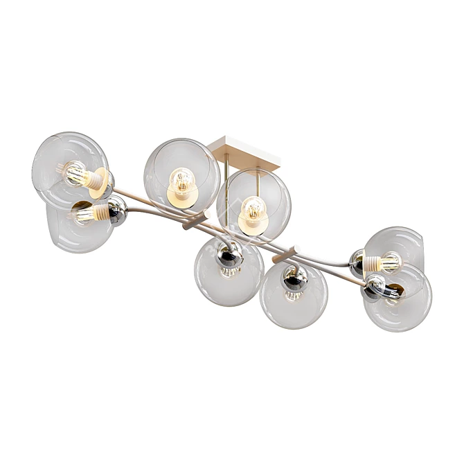Modern Lumion Alana Ceiling Chandelier 3D model image 1