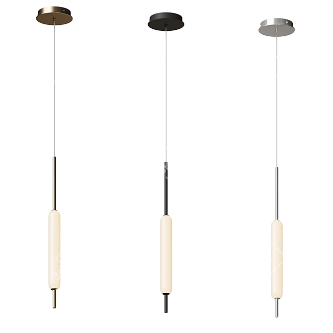 Modern Cumberland LED Mini Pendant by Eurofase 3D model image 3