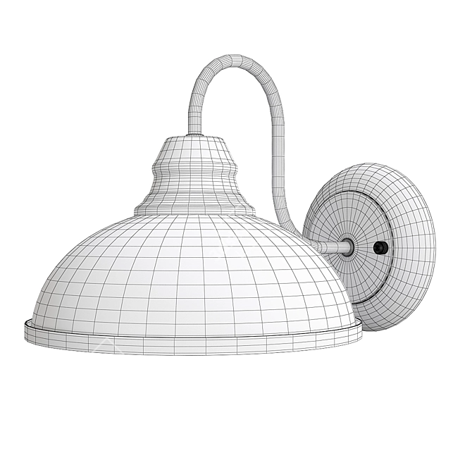 LGO LGO Sconce: Modern Lighting Solution 3D model image 2