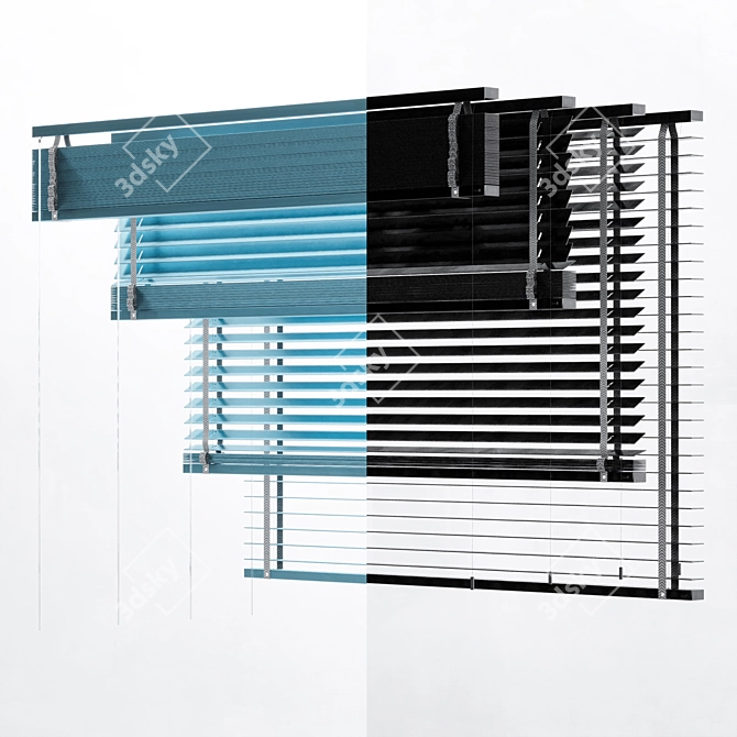 Versatile METAL Blind 1500mm 3D model image 5