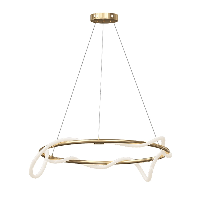 Sleek Luke Lamps 3D model image 3