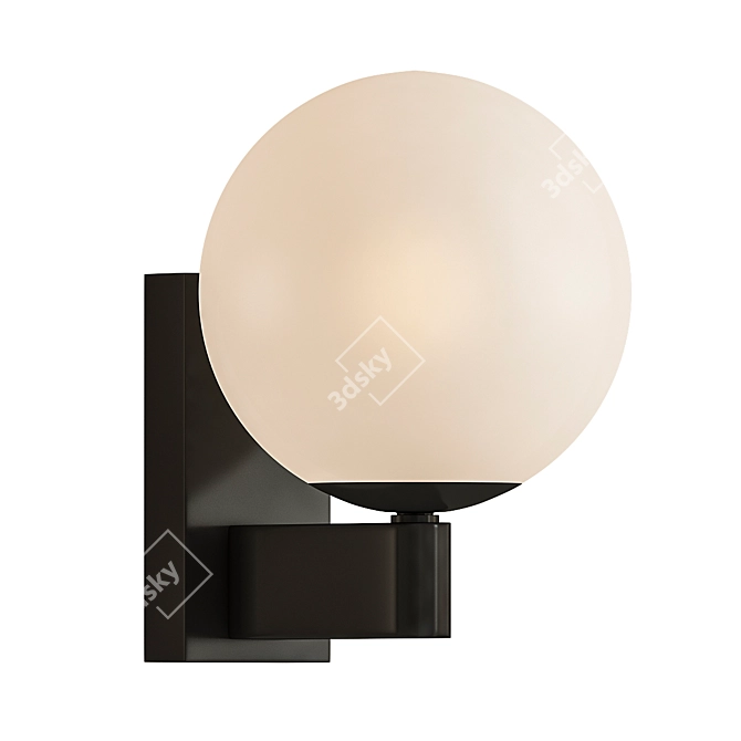 ASTRO Sagara IP44 Bathroom Wall Light 3D model image 1