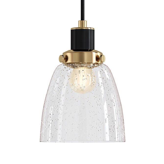 Elegant Latissa Pendant Light 3D model image 1