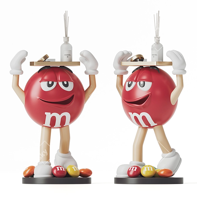 Delicious M&M's Renders: 3dsMax + Vray 3D model image 1