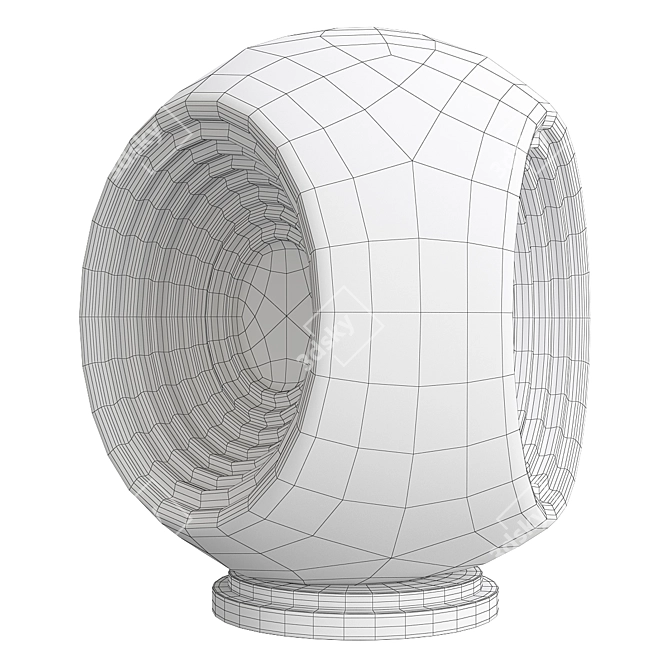Fabbian Eyes Table Lamp 3D model image 2