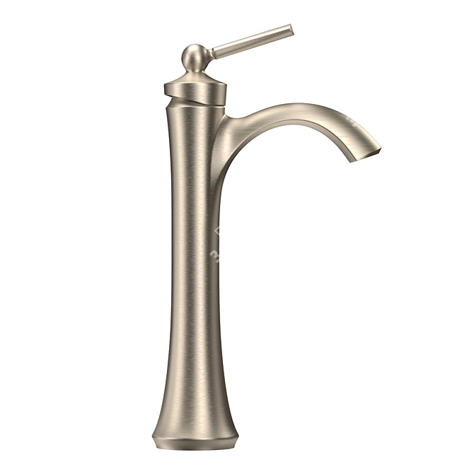 Wynford High Arc Bathroom Faucet 3D model image 3