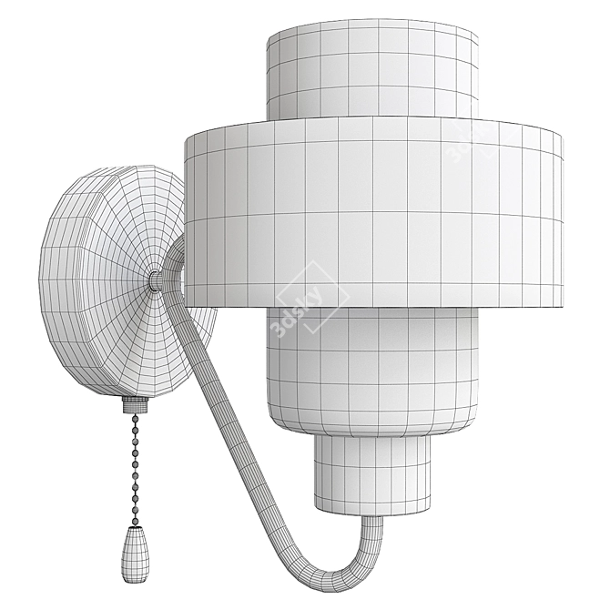 Sleek Lumion Drew Pendant 3D model image 2