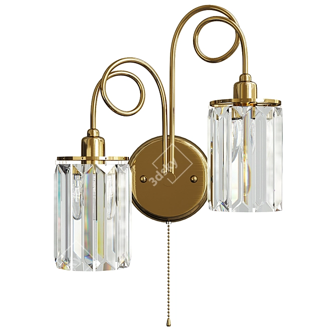 Modern Citilux Sindi Wall Sconce 3D model image 1