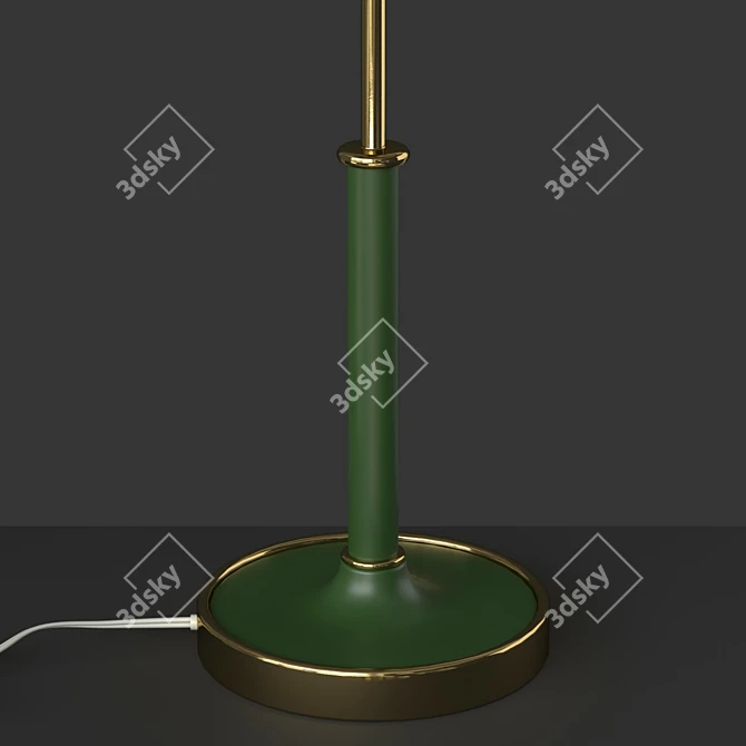 Elegant Josef Frank Table Lamp 3D model image 2