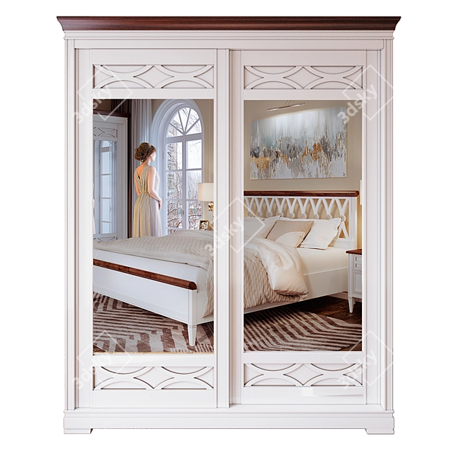 Caprise Sliding Wardrobe - Buczynski Collection 3D model image 2