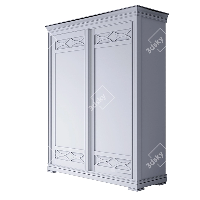 Caprise Sliding Wardrobe - Buczynski Collection 3D model image 3