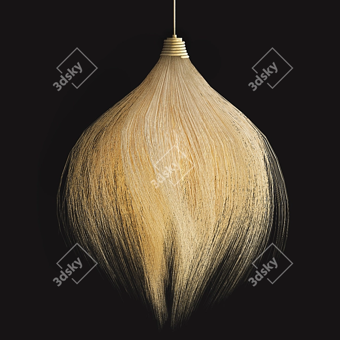 Handcrafted Alang Pendant Collection 3D model image 2
