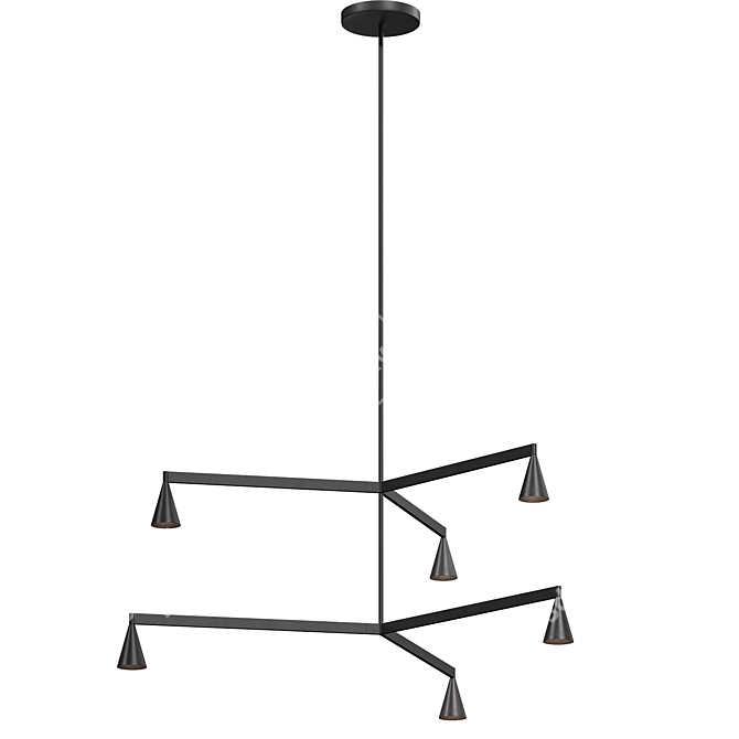 Hollands Pendant Light by Corner Design 3D model image 1