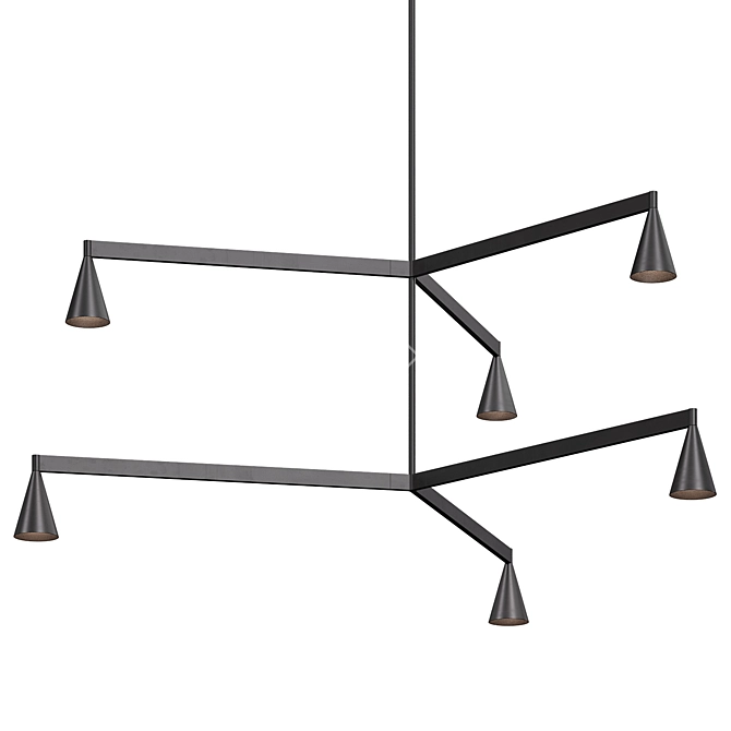Hollands Pendant Light by Corner Design 3D model image 3