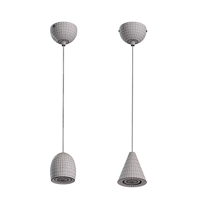 Modern Pendant Lamp | Lampatron DIEGO 3D model image 8