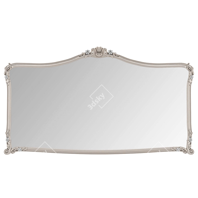 Romano Home Olivia Large Mirror 3D model image 2