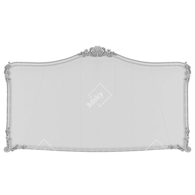 Romano Home Olivia Large Mirror 3D model image 3