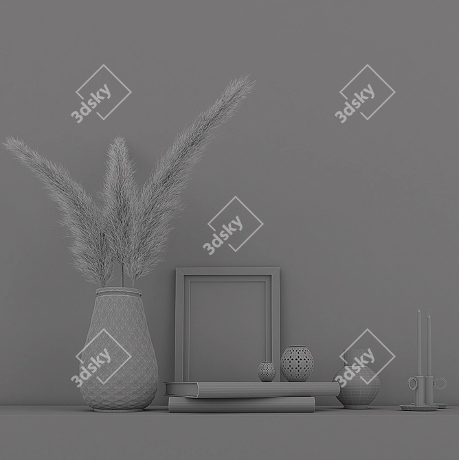 Elegant Decor Collection - 3dsmax & OBJ 3D model image 4