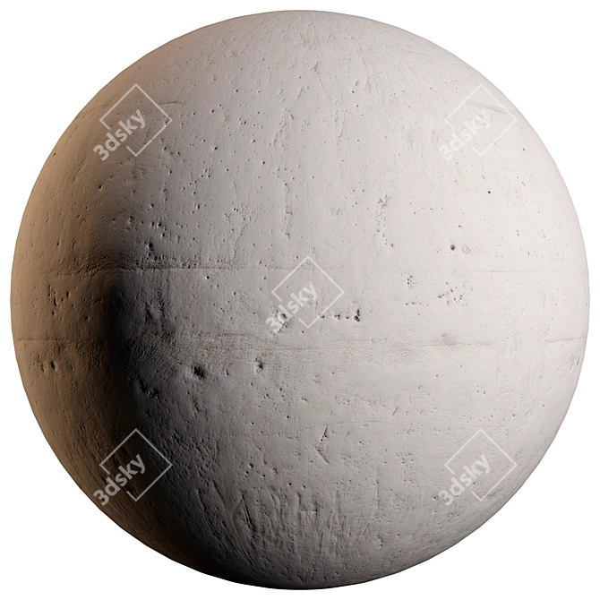 Classic Plaster Texture 3D model image 4