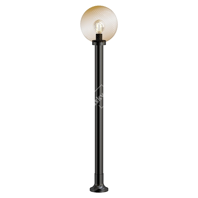 Sleek Outdoor Lighting: Seven Fires 3D model image 1