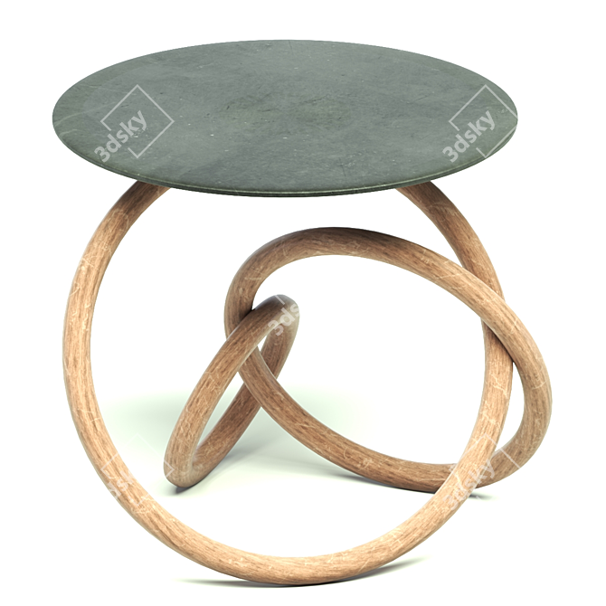 Deniz Aktay Side Table: Modern and Stylish Accent 3D model image 3