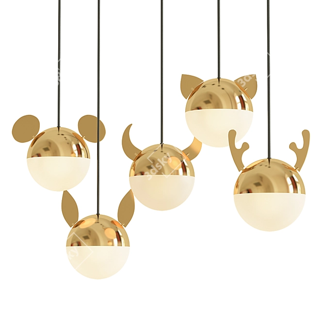 EMODZY Pendant Lights: Original Illumination for any Space 3D model image 1