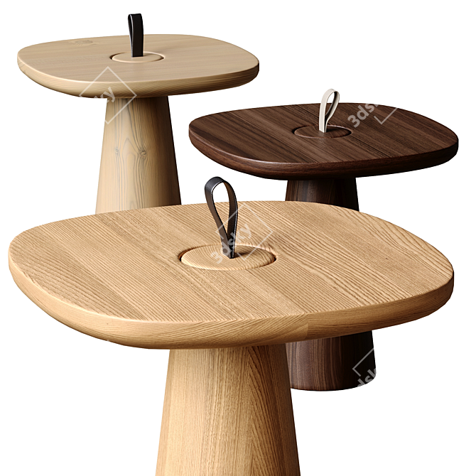 MIGO Table: Modern Elegance in Poly Geometry 3D model image 1