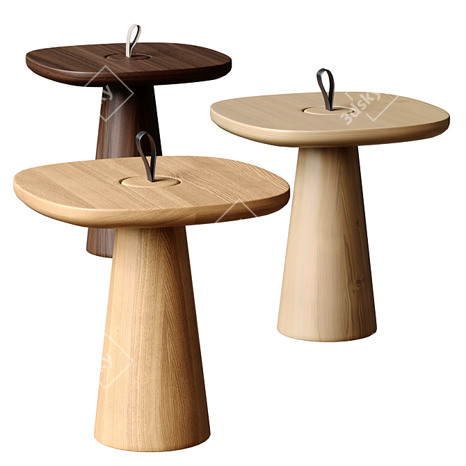 MIGO Table: Modern Elegance in Poly Geometry 3D model image 2