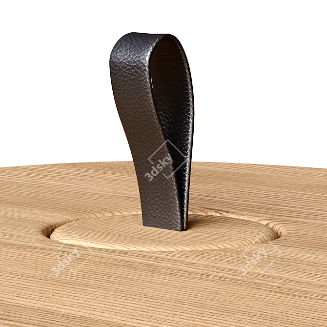 MIGO Table: Modern Elegance in Poly Geometry 3D model image 7