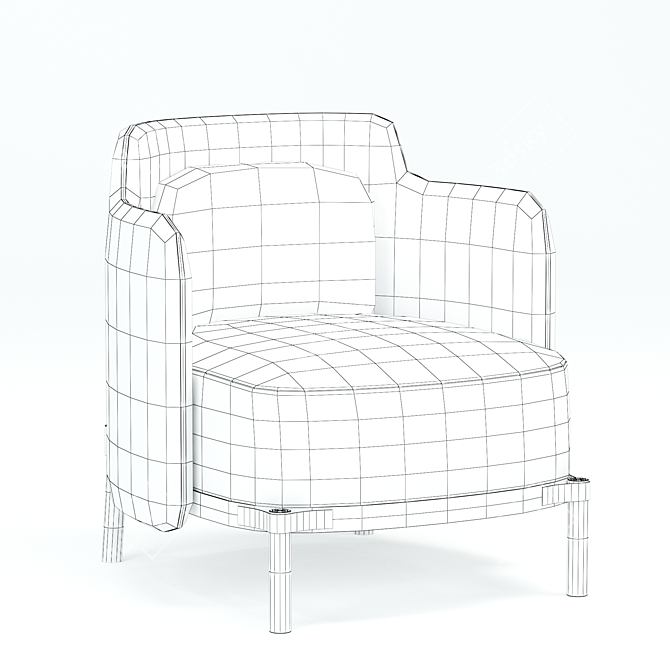 2017 TAPE Chair - Stylish and Functional 3D model image 3