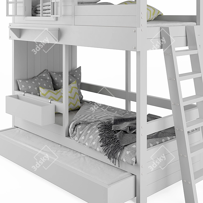 My Place: Bukwood Bed-House 3D model image 10