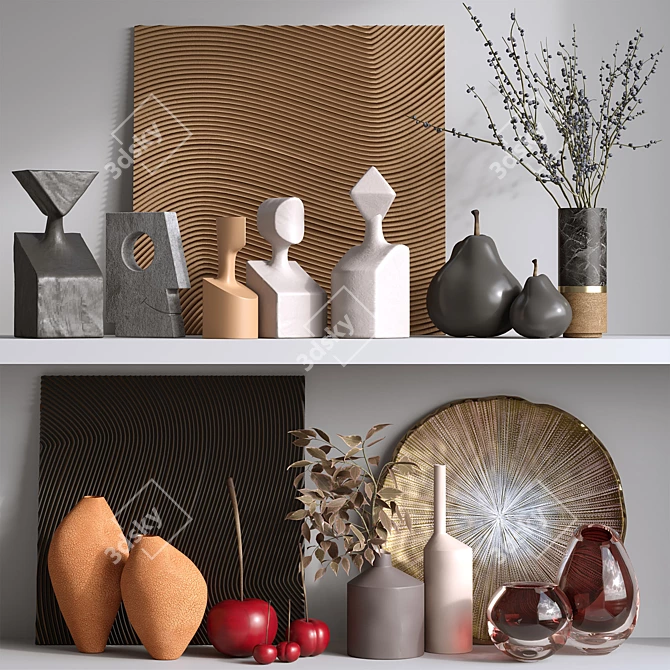 Inspired Decor Set: GARDECO 3D model image 1