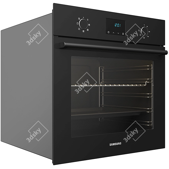 Samsung Built-In Kitchen Appliance Set 3D model image 4