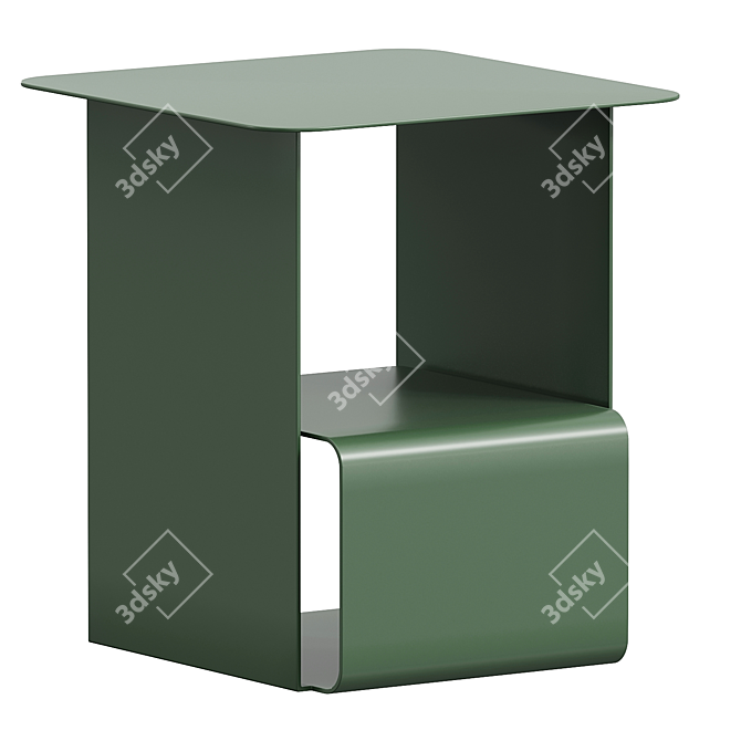 Modern Dexter Side Table 3D model image 1