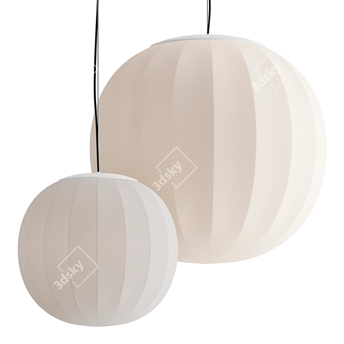 Luminous Elegance: LUCEPLAN LITA Hanging Lamp 3D model image 2