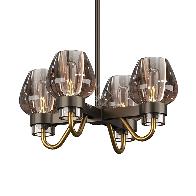 Montalembert Pendant: Perfect Illumination for Elegant Interiors 3D model image 1