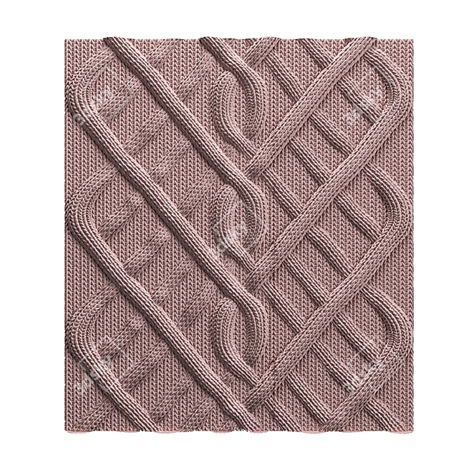 Title: Unique B-57 Relief Panel 3D model image 3